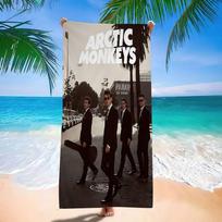Vintage Band Arctic M-Monkeys Microfiber Blanket Quick Drying Beach Towels Oversized Printing Super Absorbent Pool Towel Blanket Cotton 30x30cm