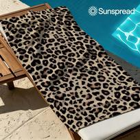 Timeless Leopard Print Quick Drying Bath Towel Microfiber beach towel light weight swimming camping yoga beach out 50x100cm