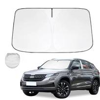 For Skoda Kodiaq Rs Kodiaq 7 Windshield Sun Shade Sunshade Sun Visor Protector Foldable Blocks Uv Rays Keep Your Car Cooler