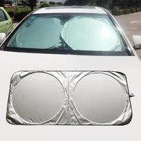 Car Sun Shade Protector Uv Protection Front Rear Car Window Sunshade Heat Insulation Silver-Coated Cloth Car Heat Insulation