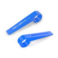 Bike Hydraulic Disc Brake Piston Press Tool Plastic Bike Hydraulic Disc Caliper Piston Insert Tool for Brake Caliper Adjustment mėlyna