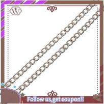 (New)-2X Retro Antique Vintage Pocket Watch Chain Silver sidabras