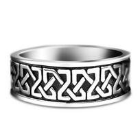 Huitano vikingų Šiaurės mitologija Milžiniškas vilkas Vyrų žiedas Gynyba Totemas Vilkas mada Hip Hop Rokas Unisex Pirštų žiedas Punk Dovana 6