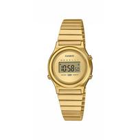 Montre - CASIO - LA700WEG - Mixte - Doré - Quartz - Digital