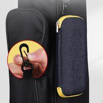 Kazoo Storage Case Music Instrument Carrying Bag Zipper Compact Lightweight Organizer Pouch for