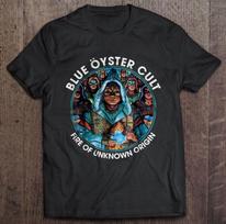 Blue Oyster Cult Fire Of Unknown Origin Black T-Shirt Unisex Cotton Tee S-5XL Unisex T-Shirt M