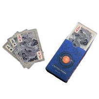 Waterproof PVC Playing Card Plastic Poker Card Clear Table Game Card Portable Small Poker Card Easy to Clean