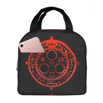 Silent Hill Insulated Lunch Bag for Kids School Cooler Thermal Food Box Tote Portable Lunch Boxes Container One Size