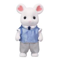 Sylvanian Families Doll Mouse ST Mark Certified Ages Toy Dollhouse Sylvanian Families Epoch EPOCH [Marshmallow Father] NE-103 3+ Co., Ltd.