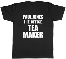 Personalised The Office Tea Maker Mens Unisex T-Shirt Tee XL