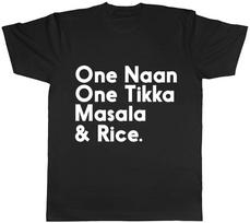 One Naan One Tikka Masala & Rice Funny Curry Mens Womens Ladies Tee T Shirt XXXXL