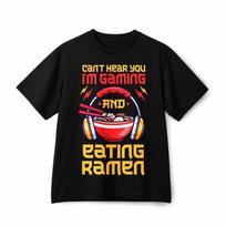 Men's Samurai Riding Dragon Graphic Oversize T-shirt 100 Cotton Soft Breathable XXXXL
