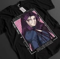 Saint Seiya Shirt Pandora Tshirt Hyoga TShirt Shiryu Top Ikku Anime Graphic Tee S