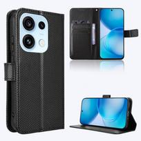 Atverčiamas dėklas OPPO Reno16 / Reno 16 5G Odinis dėklas [Atverčiamas Vintažinės Odos] Smūgiams Atsparus Patvarus Retro Telefono Dėklas for OPPO Reno16 / Reno 16 5G mėlyna