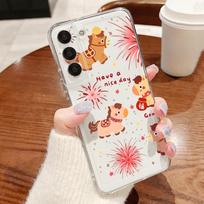 Vintage Lucky Golden Horse Case For Samsung S26 S25 Ultra S24 Plus S22 S23 S21 FE A54 A15 A35 A55 A16 A36 A56 A17 A37 A57 5G Clear TPU Soft Cover Samsung S25 Edge