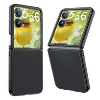 Compatible with Xiaomi MIX Flip 2 phone case, PC business lamb leather, shockproof ultra-thin foldable Xiaomi protective case xiaomimixflip2