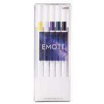 Mitsubishi Pencil EMOTT 5 11 Midnight Water-Based Pen, Colors, No. Colors, PEMSY5C.NO11