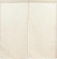 Noren dirbtuvės Lino Noren užuolaida japoniškam moderniam 85 cm pločio x 90 cm Aukščiausios kokybės linas 99845 - Parduotuvės, Natūralus, Paprastas, Vienspalvis, Stilius, Ilgas, Mišinys, white