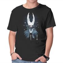 Unisex Crew Neck T-Shirt The Hollow Knight Landscape Graphic Short Sleeve Casual Tee XXXL