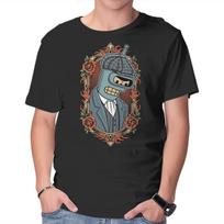 Unisex Crew Neck T-Shirt Peaky Bender Graphic Short Sleeve Casual Tee S