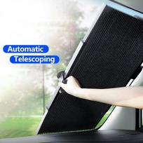Retractable Windshield Sun Shade Curtains For Car Sun Visor Sunshade Cover Anti-Uv Privacy Protection Summer Cooling