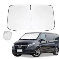 Skirta Mercedes Benz V klasės V260L W447 W448 priekiniam stiklui nuo saulės skydelis Skydelis nuo saulės Apsauga nuo saulės Sulankstomas Blokuoja UV spindulius Laiko vėsiau