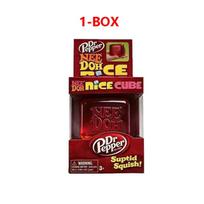 Dr Pepper NeeDoh Nice Cube Squishy Stress Relief Toy Soft Squeeze Fidget Cube Sensory Toy for Anxiety Relief Kids Adults