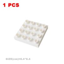 Didelių kaladėlių pagrindo plokštė, suderinama su originalių dalelių jungimo plokšte, kaladėlių dalys, surinkti edukaciniai vaikiški žaislai