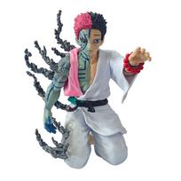 Anime Demon Slayer  Akaza Hakuji Figure 14cm PVC Model  Desktop Ornament Toy Collectible Figurine  Kids Birthday Christmas Gift