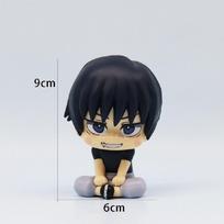 10cm Anime Jujutsu Kaisen Figures Cute Q Version Yuji Itadori Gojo Satoru PVC Action Figures Model Toys Collection Doll Gifts