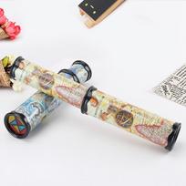Kaleidoscope Magic Stretchable Rotating Kaleidoscope Glasses Adjustable Fancy World Children's Toys Classic Educational Toys beige