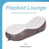 JILONG Outdoor Inflatable Air Sofa Lounger for Camping and Leisure Activities