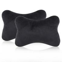 2pcs Car Neck Headrest Pillow Memory Foam Car Seat Neck Pillow Breathable Head And Neck Support For Sleep Pillow juoda