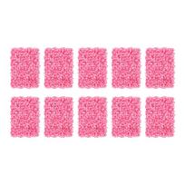 10 Pcs Pink Flower Wall Backdrop, Artificial Silk Flowers Panel for Wedding Party Birthday Decor, Romantic Photo Booth rožinė