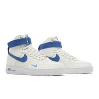 Nike Wmns Air Force 1 High SE 40th Anniversary Sail Blue Jay DQ7584-100 EU 35.5 balta/metalo aukso spalvos