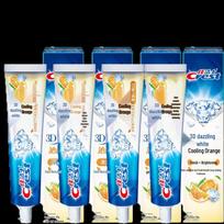 Crest 3D White Invigorating Iced Orange Toothpaste (4-pack)