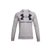 Under Armour Rival Sweatshirts Men's Gray Hooded Moderate Regular 1357093-011 XL