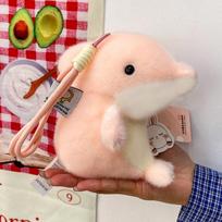 Marine Animal Plush Keychain Orca Seal Key Chain Soft Dolphin Bag Pendant  Gifts juoda