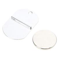 A52E Strong Brooch Converter Pin Keeper Harm-Free Clothing Magnet Buckle Tie balta