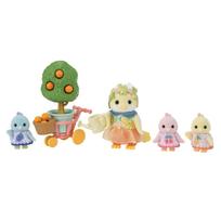 Sylvanian Families Doll Set Bird ST Mark Ages 3 and Toy Epoch [Citrus Family] FS-62 Certified, Up, Dollhouse, Co., Ltd.