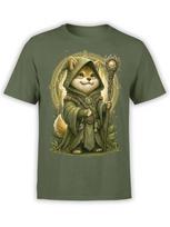 Forest Mage Shiba Inu TShirt Unisex S