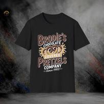 Brodie’s Chocolate Covered Pretzels Mallrats T-Shirt | Softstyle Tee XL