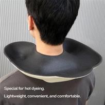 Professional Salon Hair Neck Tray with Shoulder Support for Coloring Perm Home Barber Leakproof Design onesize black