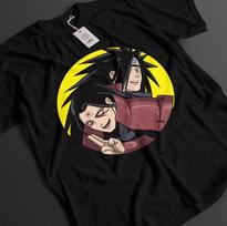 Naruto Shirt Madara Uchiha Tshirt Hashirama Senju TShirt Obito Anime Unisex Tee S