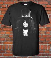 Slash Guns N Roses Slash 90s Vintage Style Bootleg Tee Rock S
