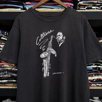 90s Coltrane Aged T-Shirt Black XL S
