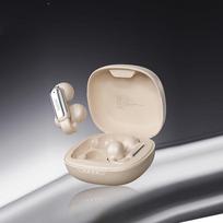 Nank Clip Pro Open-Ear Clip-On Wireless Bluetooth Headphones chaki