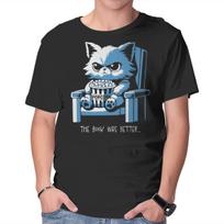 Unisex Crew Neck T-Shirt Sorry The Book Was Better Graphic Short Sleeve Casual Tee S