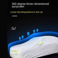 For Honda Civic Outdoor Protection Full Car Covers Snow Cover Sunshade Waterproof Dustproof Exterior Car Cover Protection