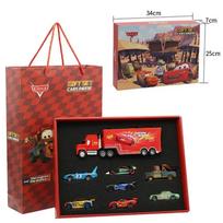 Cars 3 Metal Diecast Lightning McQueen Mater Champion Car Model Toy Gift Set Jackson Uncle Truck Boy Birthday Toys